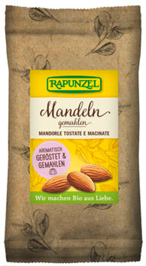 Produktfoto zu Mandeln geröst., gemahlen 125g