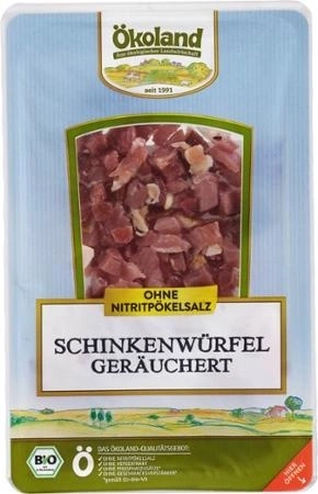 Produktfoto zu Schinkenwürfel, 80g