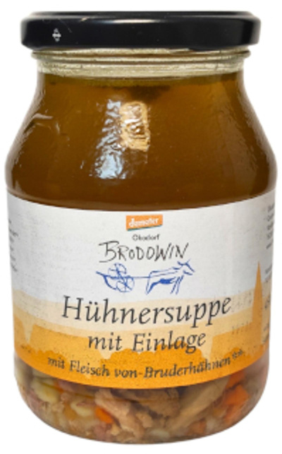 Produktfoto zu Hühnersuppe mit Einlage, 0,45 l