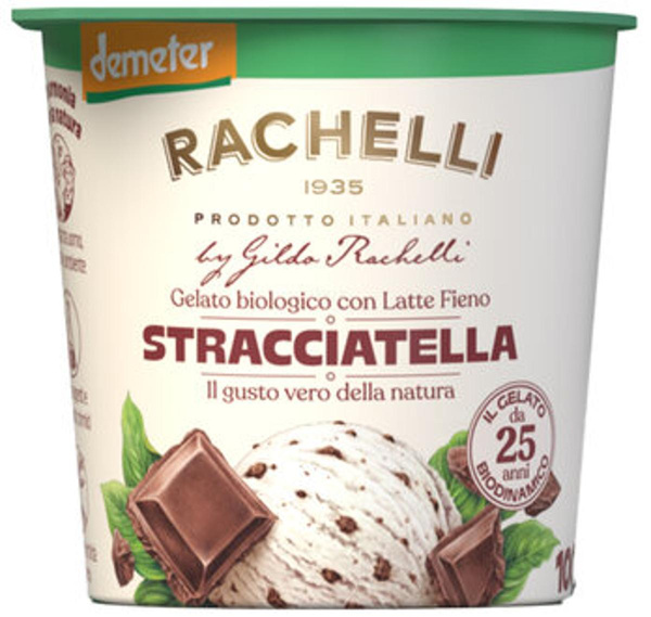 Produktfoto zu RachelliEis Stracciatella 100g