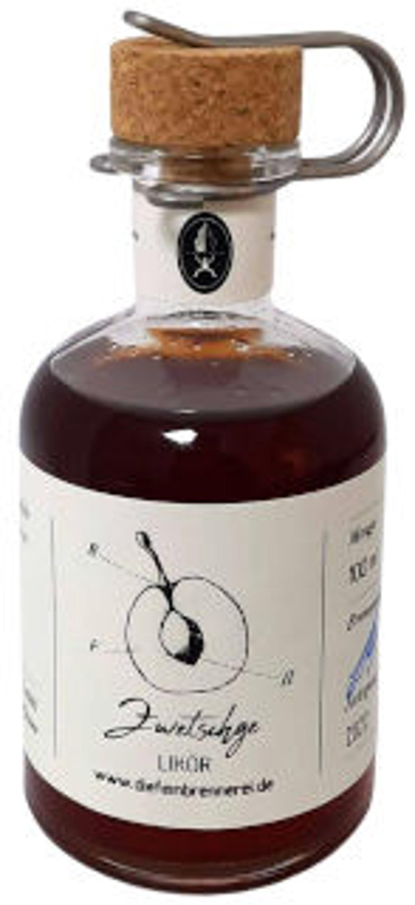 Produktfoto zu Likör Zwetschgen 100 ml , Die Feinbrennerei
