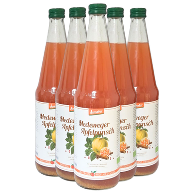 Produktfoto zu Medeweger Apfelpunsch, 6 x 0,7 l, Hof Medewege