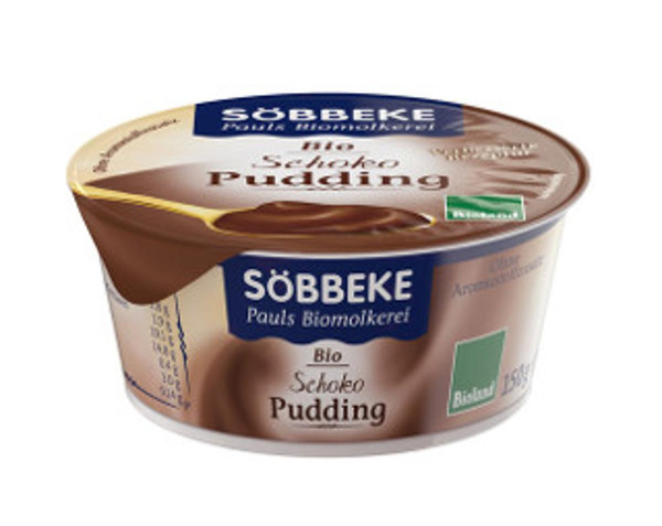 Produktfoto zu Pudding Schoko, 150 g, Söbbeke