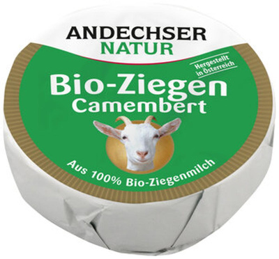 Produktfoto zu AN Ziegencamembert, 100 g