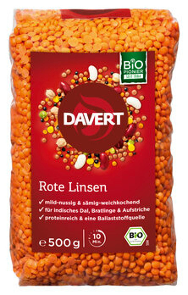 Produktfoto zu Linsen, rot  500 g
