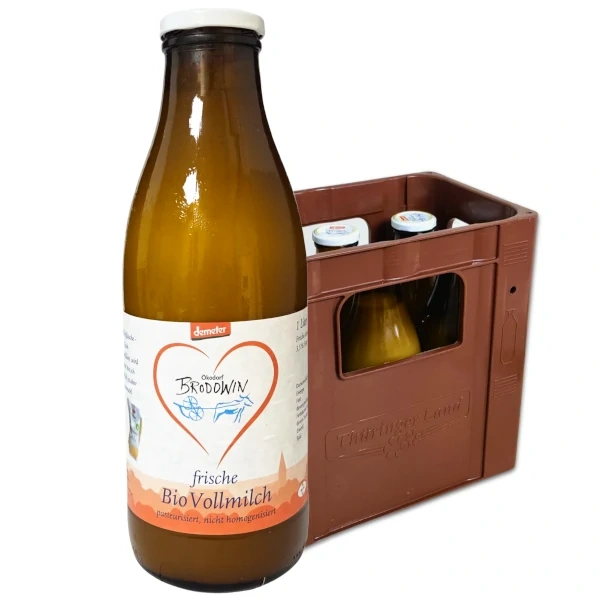 Produktfoto zu Vollmilch Flasche