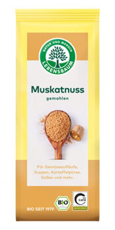 Produktfoto zu Muskatnuss, gemahlen  40g
