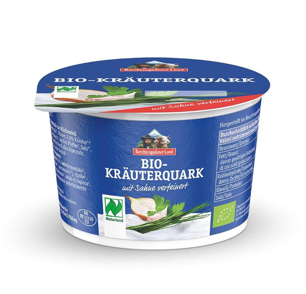 Produktfoto zu Kräuterquark, 200 g, Berchtesgadener Land
