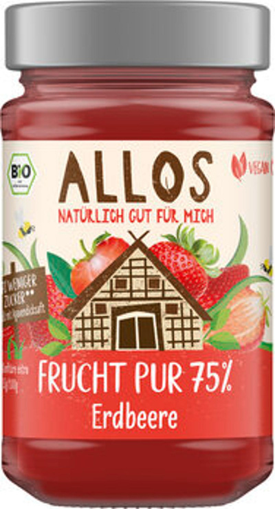 Produktfoto zu Frucht pur Erdbeere