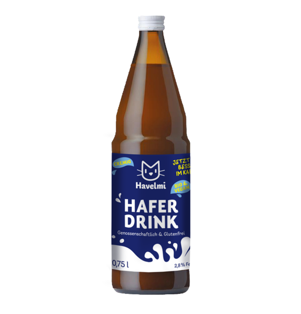 Produktfoto zu Haferdrink 1,8 % , 0,75 l , HavelMi