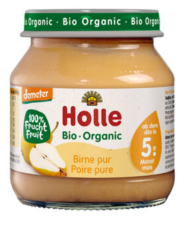 Produktfoto zu Birne pur 125 g Holle