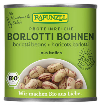 Produktfoto zu Borlotti Bohnen in der Dose