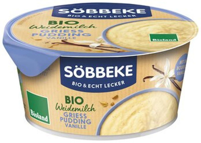 Produktfoto zu Pudding Grieß Vanille, 150g