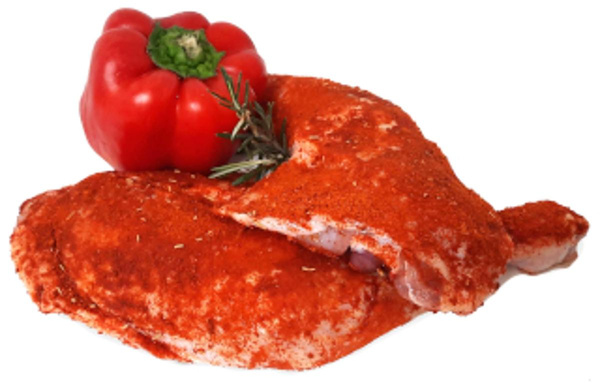 Produktfoto zu Hähnchenkeule mariniert, ca. 500 g
