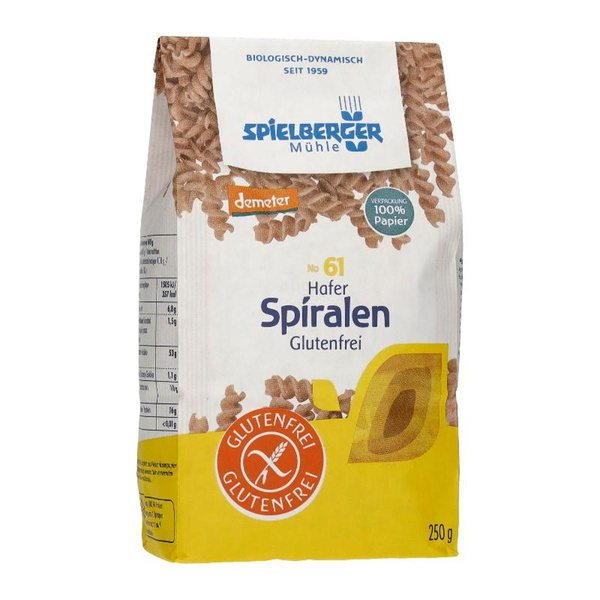 Produktfoto zu Hafer Spiralen, 250 g