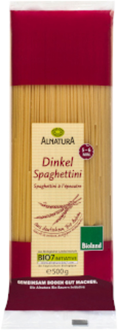 Produktfoto zu Dinkel Spaghettini 500 g