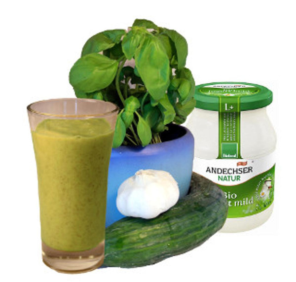 Produktfoto zu Gurke Dill Smoothie