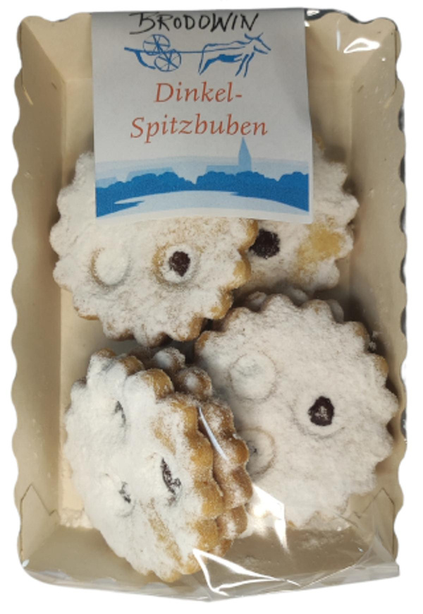 Produktfoto zu Dinkel Spitzbuben, 100 g