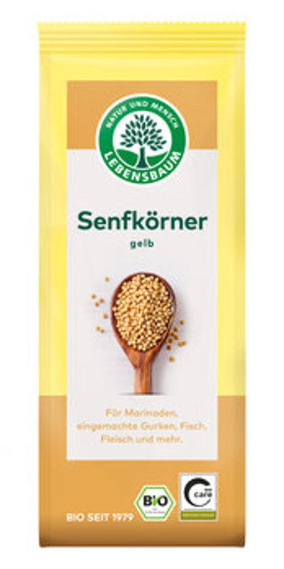 Produktfoto zu Senfkörner, gelb, 80 g