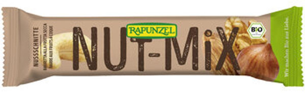 Produktfoto zu Fruchtschnitte Nut-Mix, 40 g, Rapunzel