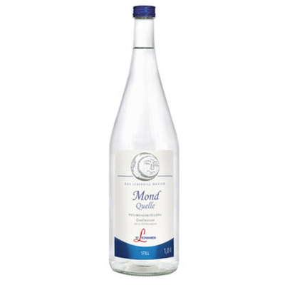 Produktfoto zu Mineralwasser Aqua Luna, 6 x 1 l