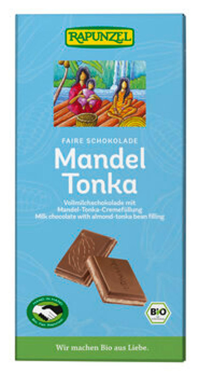 Produktfoto zu Schokolade Mandel-Tonka