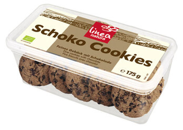 Produktfoto zu Schoko Cookies, 175 g, Linea Natura