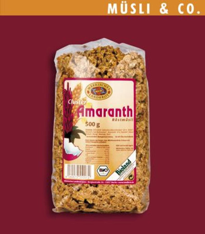 Produktfoto zu Amaranth Cluster, 500 g
