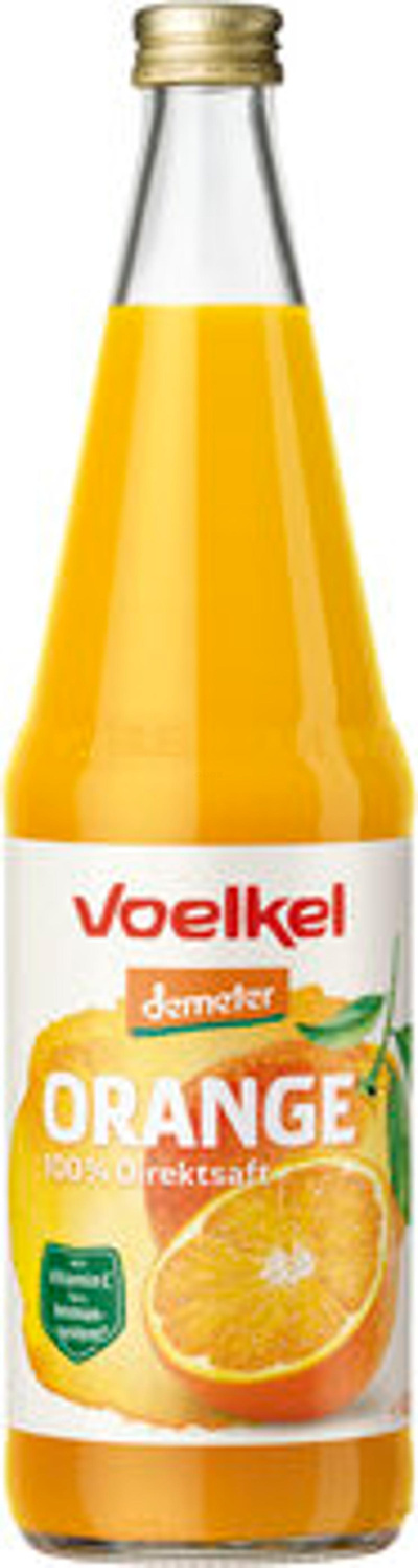 Produktfoto zu Demeter Orangensaft, 0,7 l Voelkel