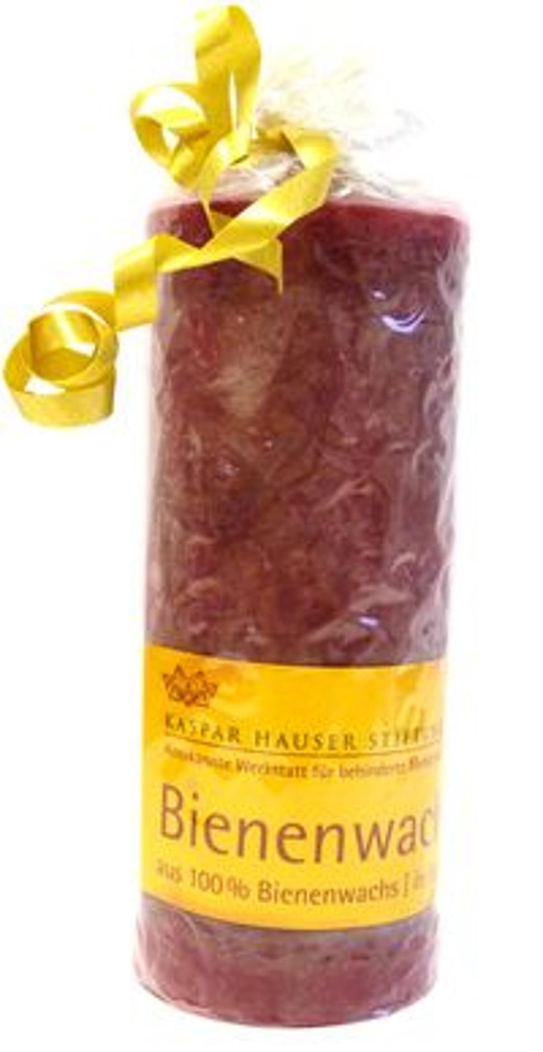 Produktfoto zu Stumpen Kerze, rot, 100 x 60 mm, KHT