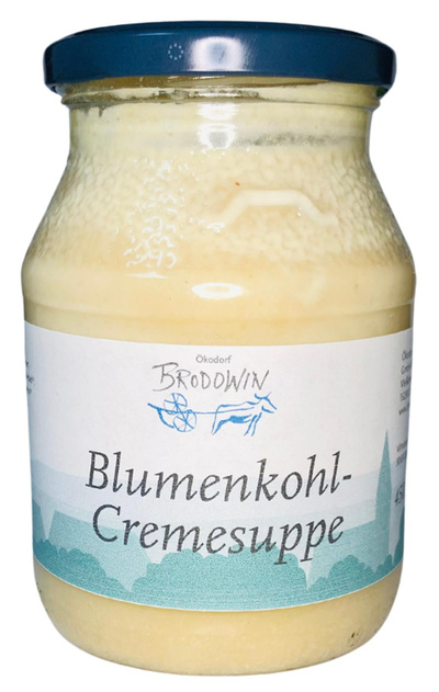 Produktfoto zu Blumenkohl-Cremesuppe