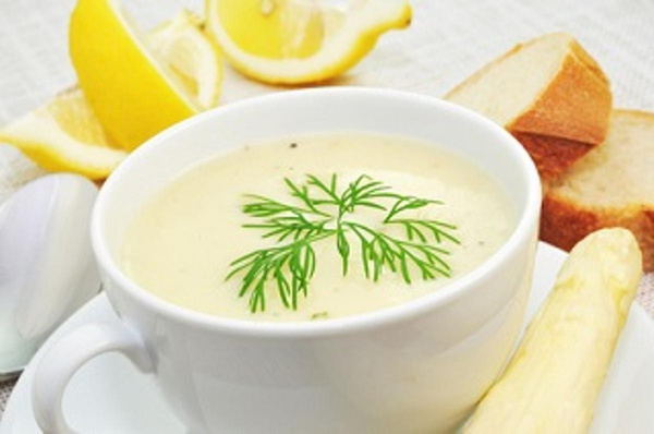 Produktfoto zu Griechische Zitronensuppe