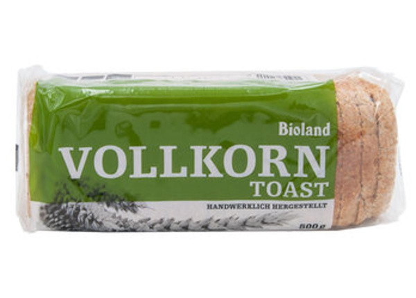 Produktfoto zu Weizen Vollkorntoast, 500 g, Das Backhaus