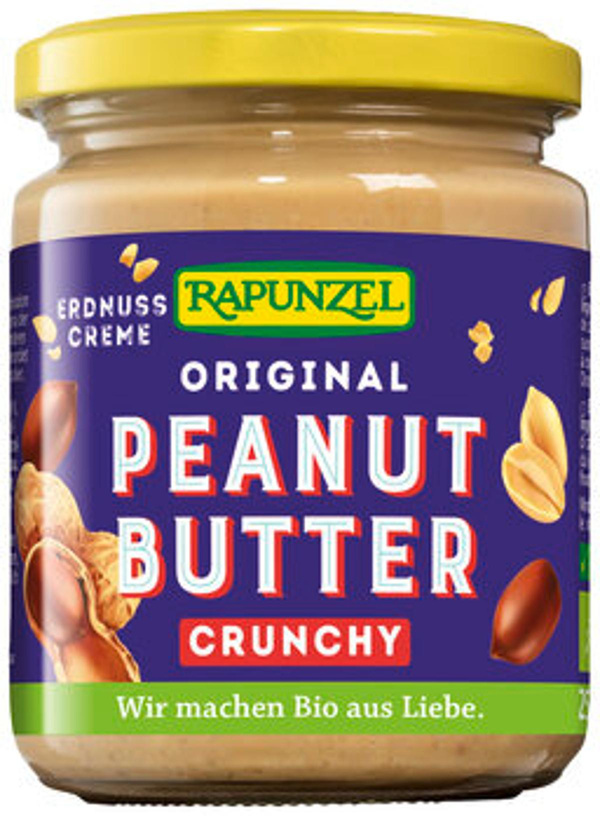 Produktfoto zu Peanutbutter Crunchy, 250 g