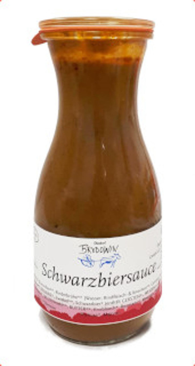 Produktfoto zu Schwarzbiersauce, 500 ml
