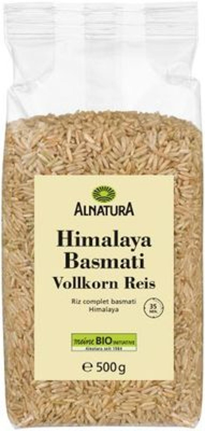 Produktfoto zu Himalaya Basmati Vollkorn Reis 500 g
