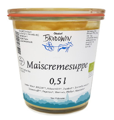 Produktfoto zu Maiscremesuppe