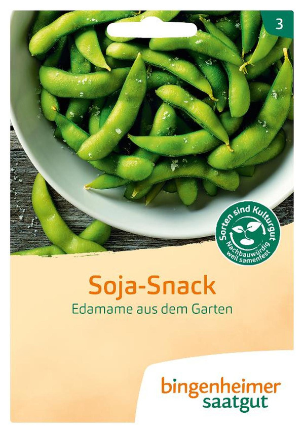 Produktfoto zu Saatgut, Edamame, Soja-Snack