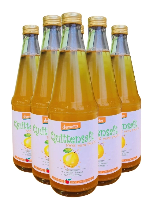 Produktfoto zu Medeweger Quittensaft, 6 x 0, 7 l