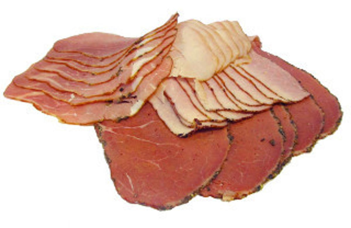 Schinkenplatte