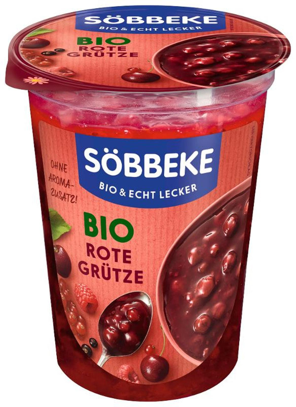 Produktfoto zu Rote Grütze, 500 g, Söbbeke