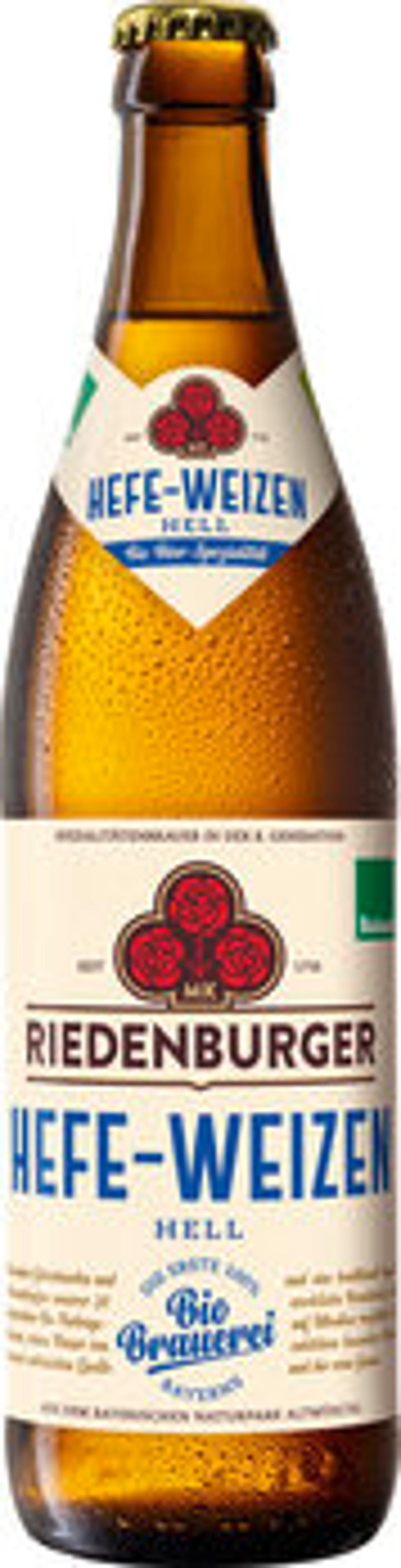 Produktfoto zu Riedenburger Weißbier, 0,5 l