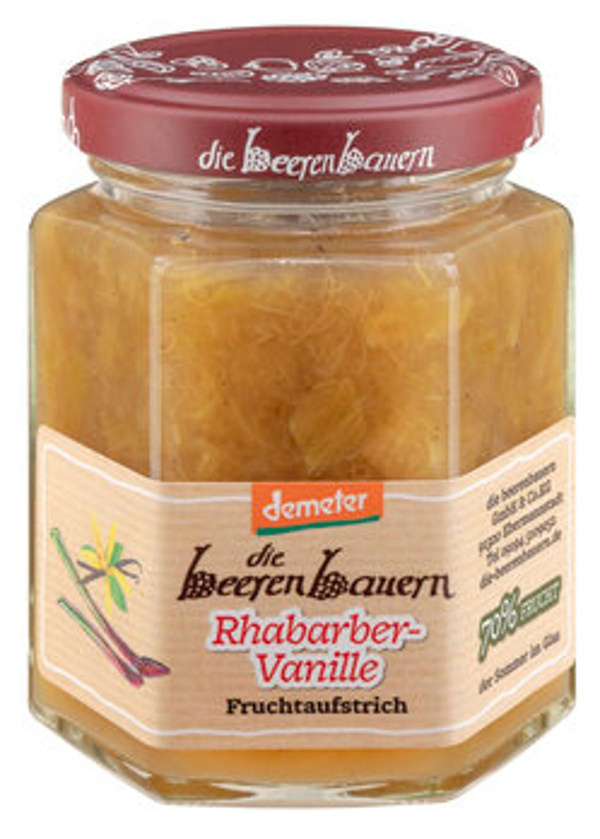 Produktfoto zu Rhabarber Vanille Fruchtauf-