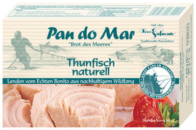 Produktfoto zu Thunfisch naturell, 120 g, Pan do Mar