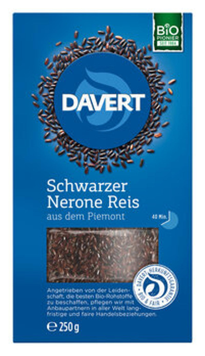 Produktfoto zu Reis, Schwarzer Nerone, 250g
