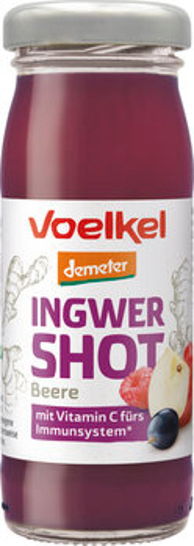 Produktfoto zu Shot Ingwer Beeren, 95 ml, Voelkel