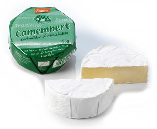 Produktfoto zu Demeter-Camembert, 125 g ÖMA