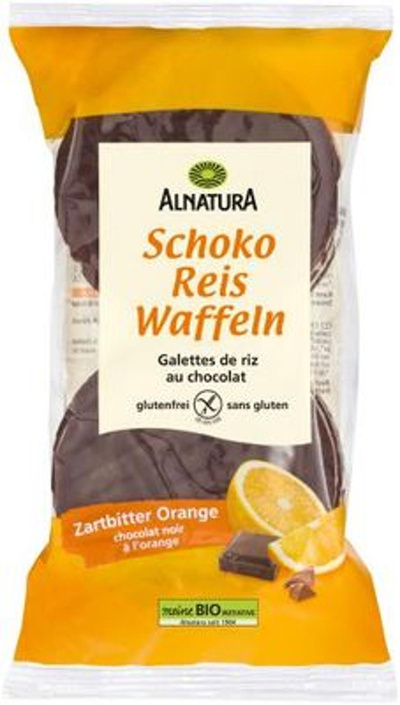 Produktfoto zu Reiswaffeln ZB Orange 100 g