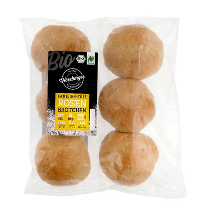 Produktfoto zu Rosenbrötchen zum Aufbacken, 6 Stück