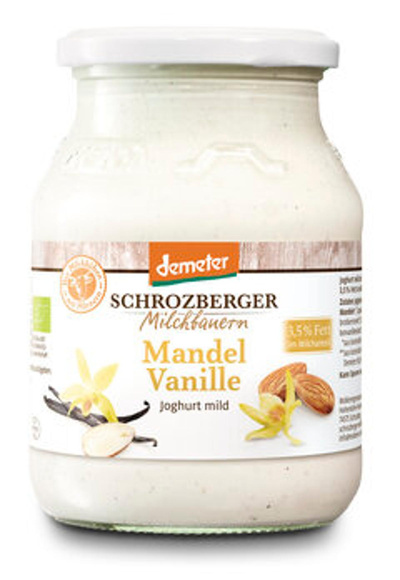 Produktfoto zu Joghurt Kirsche Schokosplits 3,5%, 500 g, Schrozberg